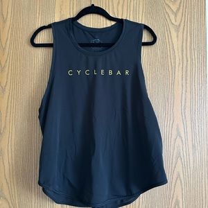 CycleBar tie back tank